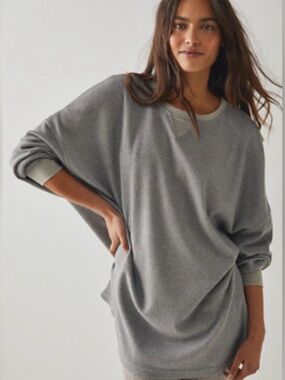 Free People Early Night Thermal Pullover